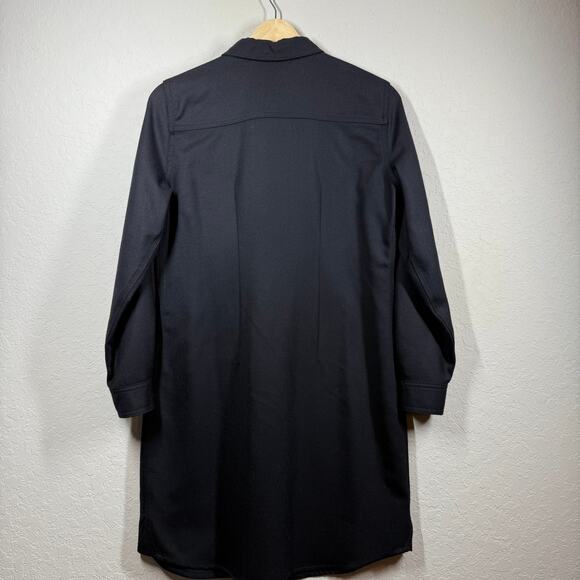 Women's Lands'‎ End 100% Wool Petite Shirtdress Size 6P - Picture 7 of 8